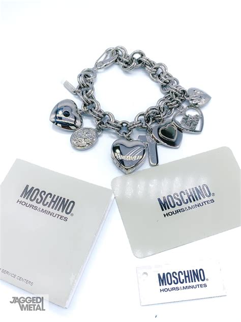 moschino bracelet.